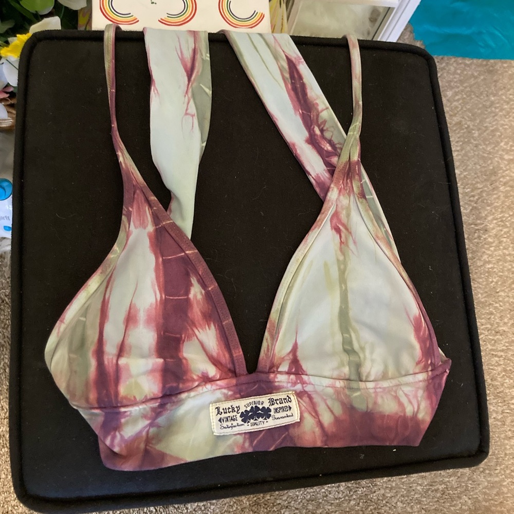 Vintage Lucky brand bikini top